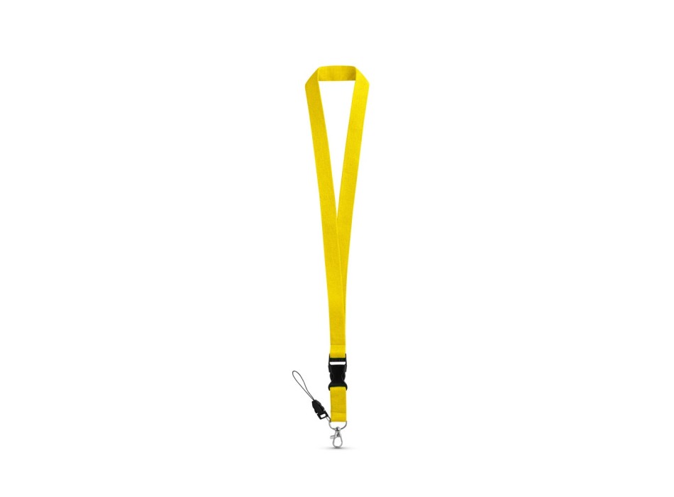 ANQUETIL. Lanyard in poliestere con moschettone in metallo FullGadgets.com