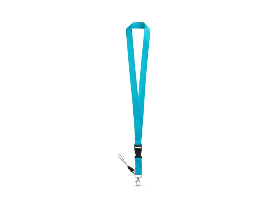 ANQUETIL. Lanyard in poliestere con moschettone in metallo FullGadgets.com