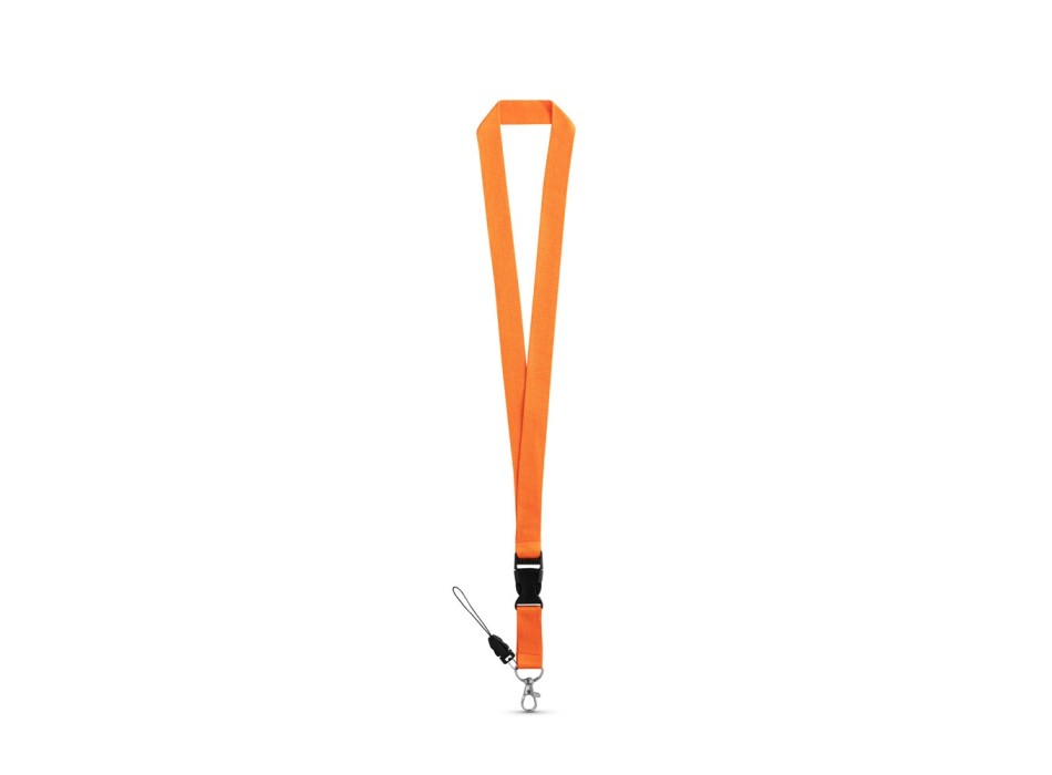 ANQUETIL. Lanyard in poliestere con moschettone in metallo FullGadgets.com