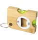 Apribottiglie in bambù con livella Levo  FullGadgets.com
