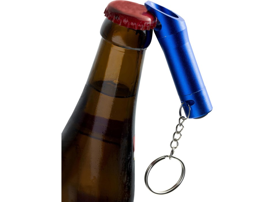 Apribottiglie-portachiavi, in alluminio Carla FullGadgets.com