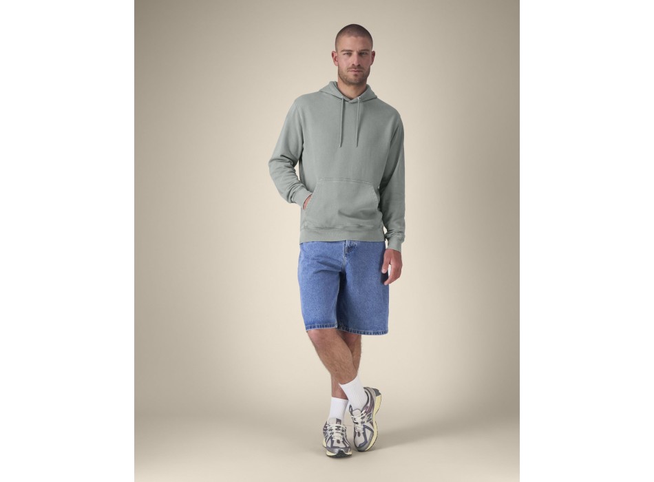 Archer Vintage - La felpa con cappuccio unisex garment dyed dalla vestibilità media FullGadgets.com