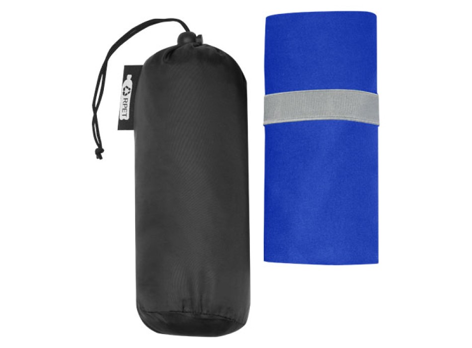 Asciugamano Pieter ultra leggero e ad asciugatura rapida in PET riciclato 130 x 80 cm FullGadgets.com