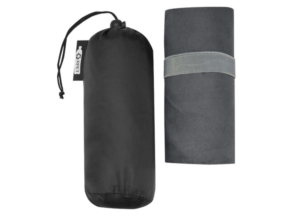 Asciugamano Pieter ultra leggero e ad asciugatura rapida in PET riciclato 130 x 80 cm FullGadgets.com