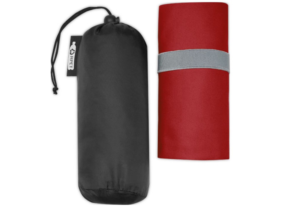 Asciugamano Pieter ultra leggero e ad asciugatura rapida in PET riciclato 130 x 80 cm FullGadgets.com