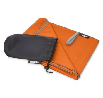 Asciugamano Pieter ultra leggero e ad asciugatura rapida in PET riciclato 130 x 80 cm FullGadgets.com