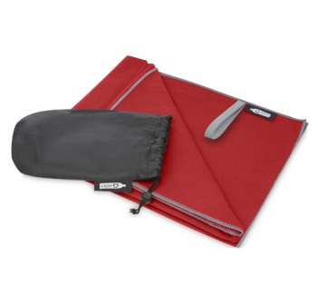 Asciugamano Pieter ultra leggero e ad asciugatura rapida in PET riciclato 130 x 80 cm FullGadgets.com