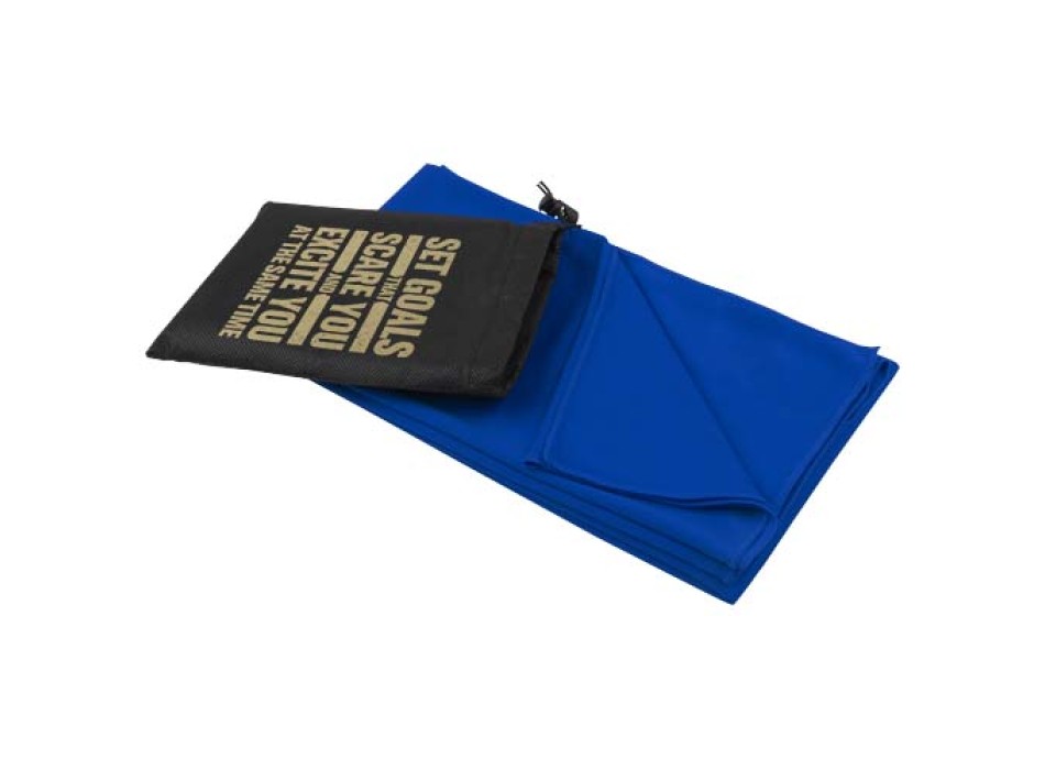 Asciugamano sportivo in PET riciclato 70 x 140 cm Lucas FullGadgets.com