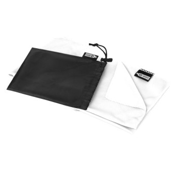 Asciugamano sportivo Raquel di raffreddamento in PET riciclato con pouch 80 x 30 cm FullGadgets.com