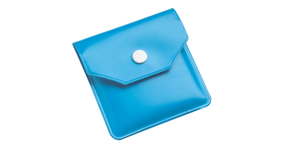 Posacenere Portatile Da Tasca In PVC E Alluminio, Antiodore, 7,5x8 Cm, Pratico Da Portare