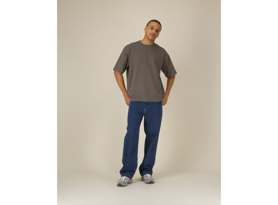 Asher - La maglietta boxy in tessuto pesante unisex FullGadgets.com