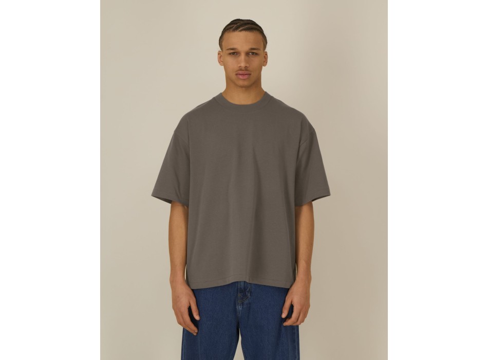 Asher - La maglietta boxy in tessuto pesante unisex FullGadgets.com