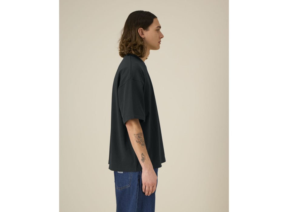 Asher - La maglietta boxy in tessuto pesante unisex FullGadgets.com