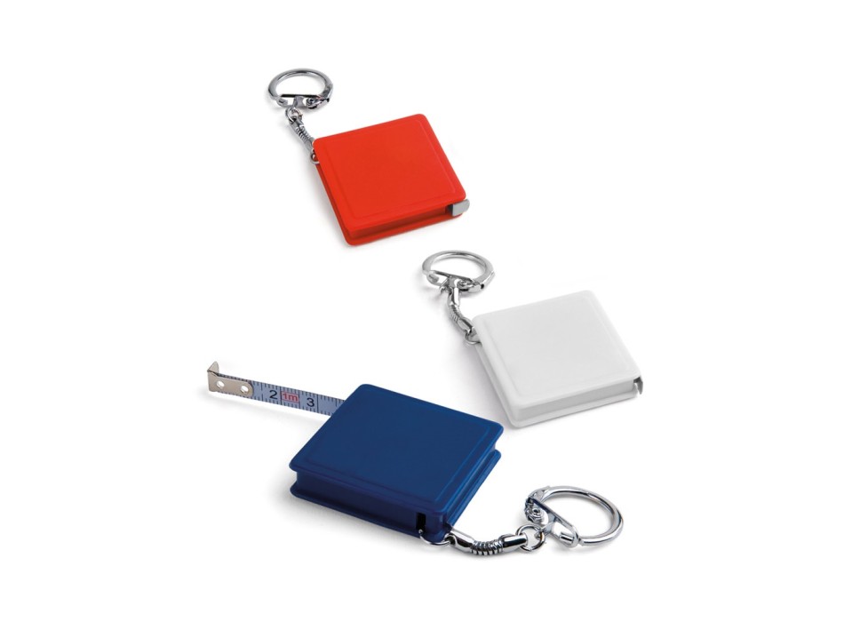 ASHLEY. Portachiavi con metro estensibile FullGadgets.com