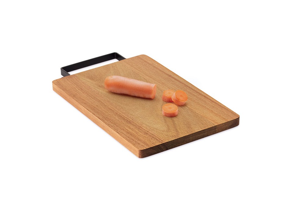 ASTA - Tagliere in acacia con manico FullGadgets.com