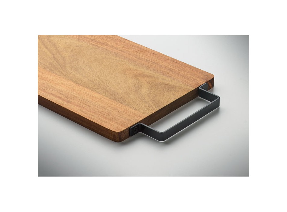 ASTA - Tagliere in acacia con manico FullGadgets.com