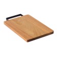 ASTA - Tagliere in acacia con manico FullGadgets.com