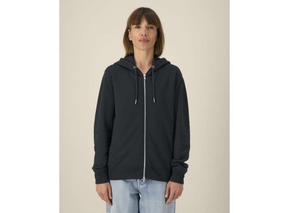 Astor - La felpa con cappuccio con zip in cotone TENCEL™ Modal unisex FullGadgets.com