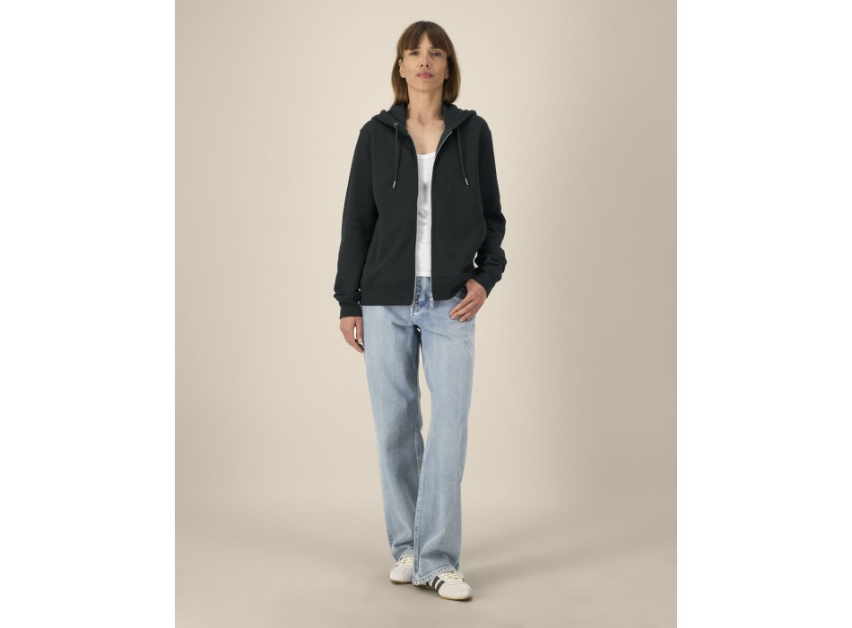 Astor - La felpa con cappuccio con zip in cotone TENCEL™ Modal unisex FullGadgets.com