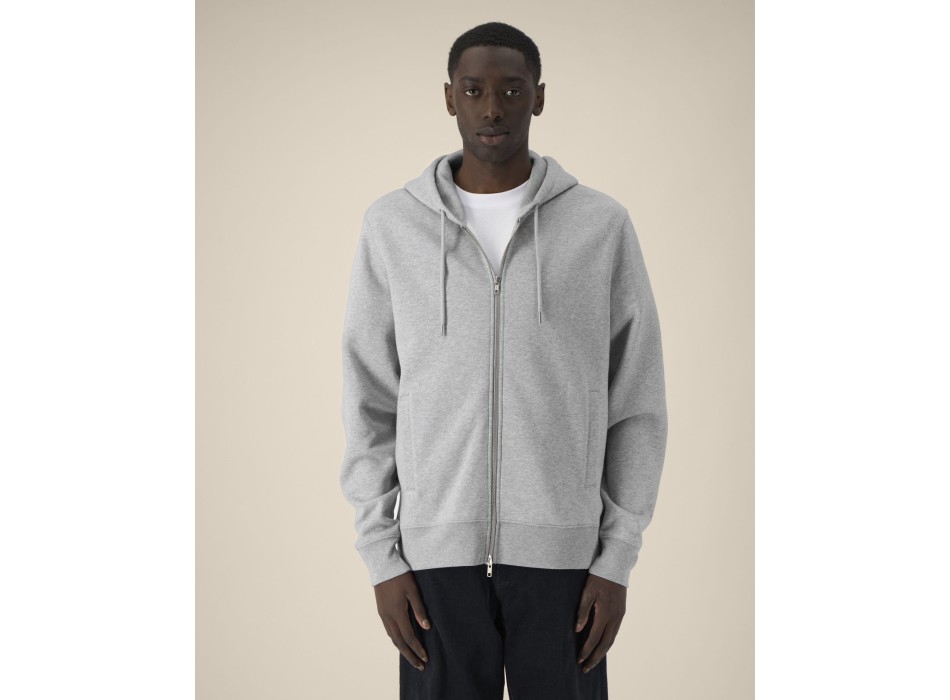 Astor - La felpa con cappuccio con zip in cotone TENCEL™ Modal unisex FullGadgets.com