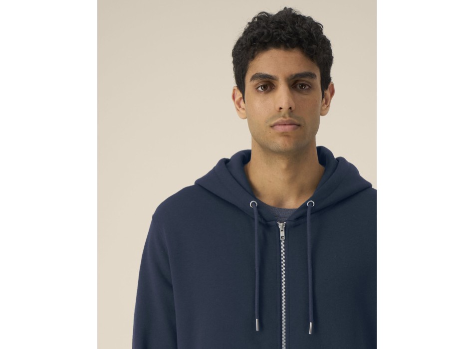 Astor - La felpa con cappuccio con zip in cotone TENCEL™ Modal unisex FullGadgets.com