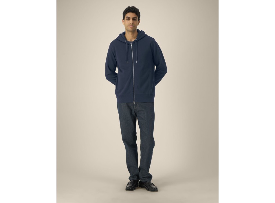 Astor - La felpa con cappuccio con zip in cotone TENCEL™ Modal unisex FullGadgets.com