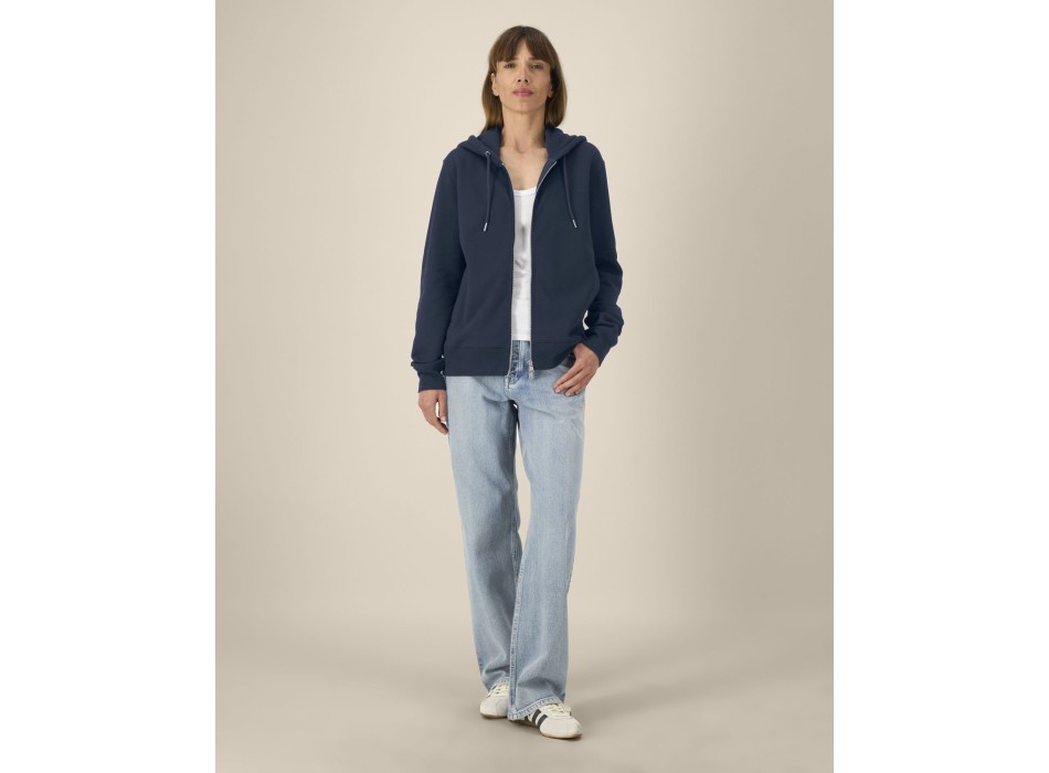 Astor - La felpa con cappuccio con zip in cotone TENCEL™ Modal unisex FullGadgets.com