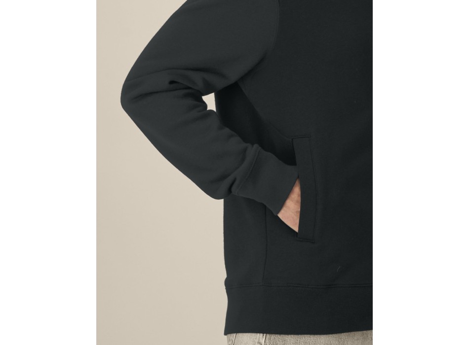 Astor - La felpa con cappuccio con zip in cotone TENCEL™ Modal unisex FullGadgets.com
