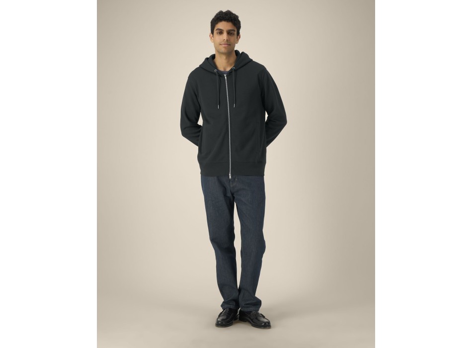 Astor - La felpa con cappuccio con zip in cotone TENCEL™ Modal unisex FullGadgets.com