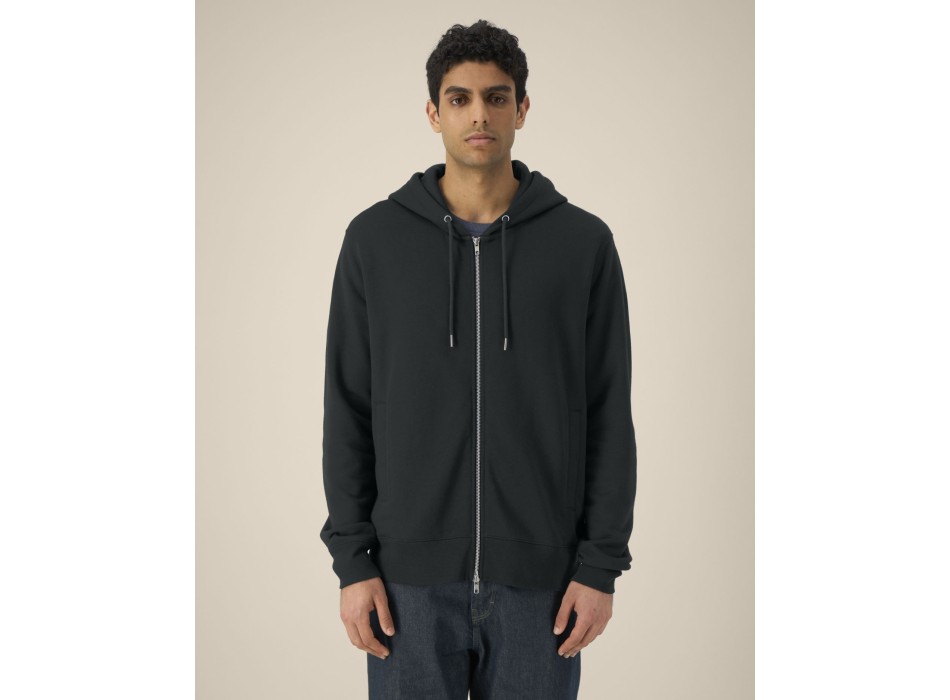 Astor - La felpa con cappuccio con zip in cotone TENCEL™ Modal unisex FullGadgets.com