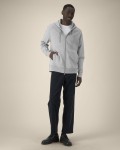 Astor - La felpa con cappuccio con zip in cotone TENCEL™ Modal unisex
