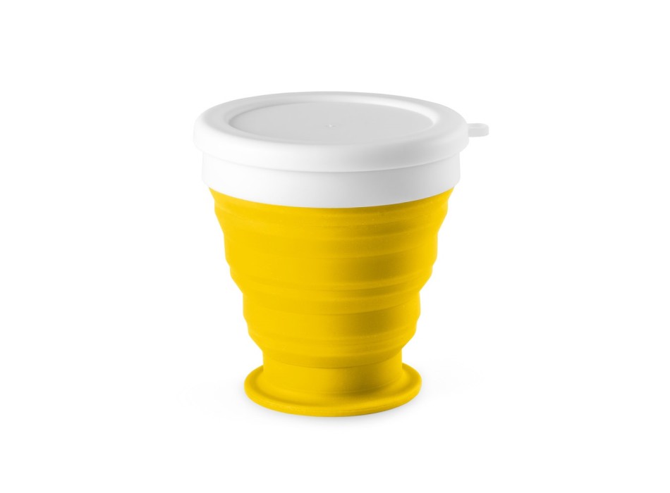 ASTRADA. Bicchiere da viaggio pieghevole in silicone e PP 250 mL FullGadgets.com