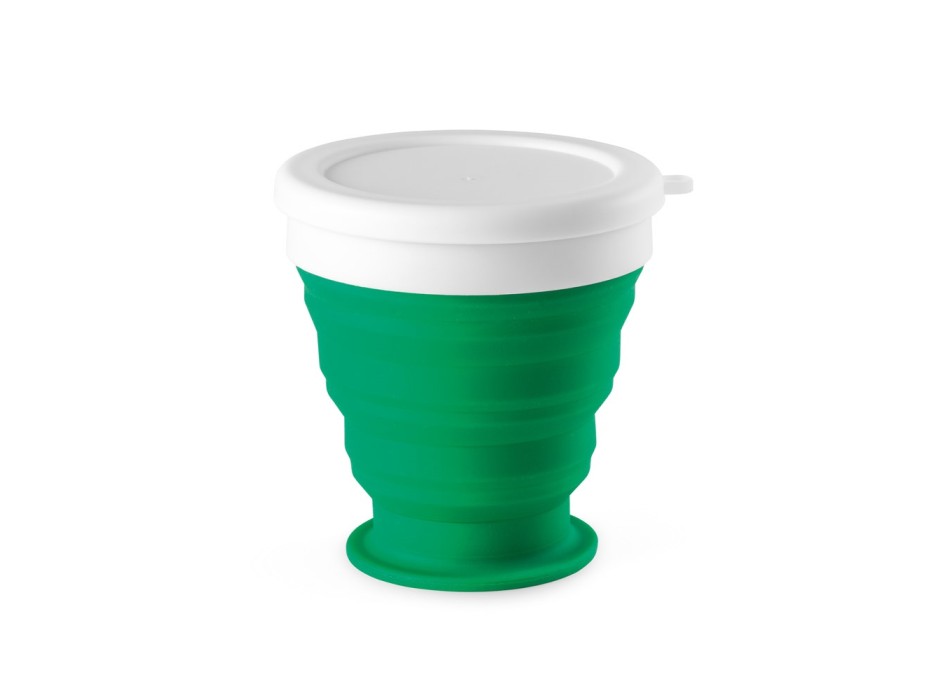 ASTRADA. Bicchiere da viaggio pieghevole in silicone e PP 250 mL FullGadgets.com