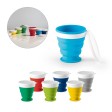 ASTRADA. Bicchiere da viaggio pieghevole in silicone e PP 250 mL FullGadgets.com