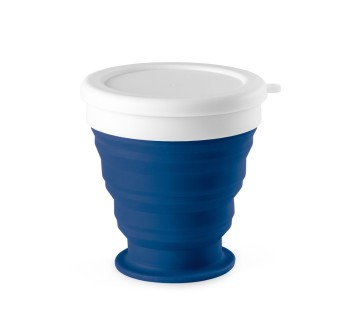 ASTRADA. Bicchiere da viaggio pieghevole in silicone e PP 250 mL FullGadgets.com