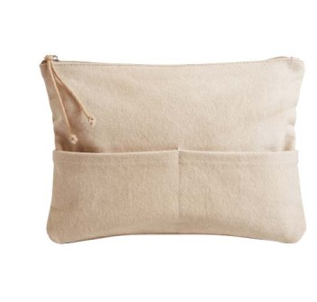 Astuccio per accessori in cotone biologico Citizen Green Zipzip FullGadgets.com