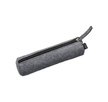 Astuccio porta penne/trucchi in feltro R-Pet con chiusura con zip FullGadgets.com