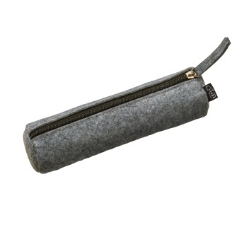 Astuccio porta penne/trucchi in feltro R-Pet con chiusura con zip FullGadgets.com