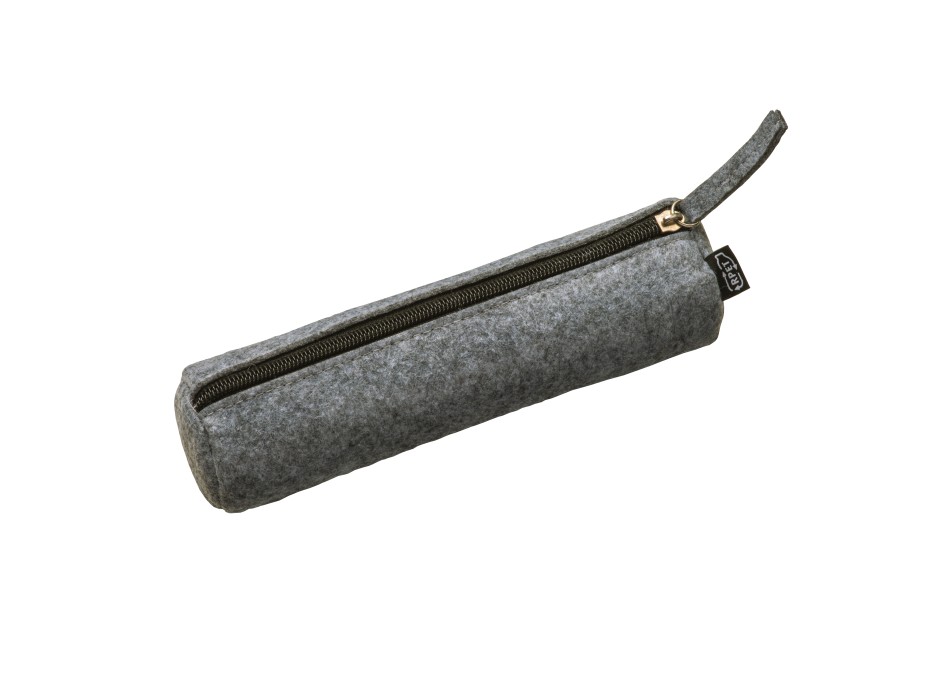 Astuccio porta penne/trucchi in feltro R-Pet con chiusura con zip FullGadgets.com