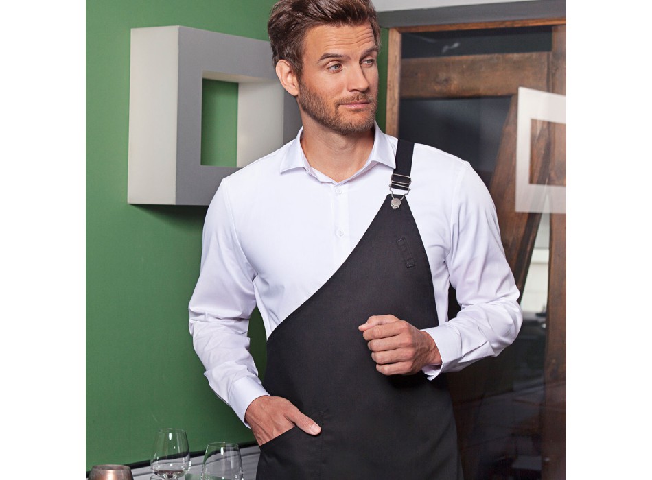 Asymmetrical Bib Apron Pocket FullGadgets.com