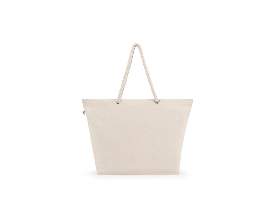 ATHENS. Borsa da spiaggia in cotone riciclato (70%) e poliestere riciclato (30%) (220 g/m²) FullGadgets.com