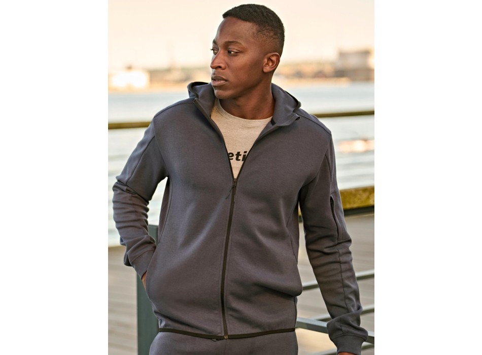 Athletic Hooded Full Zip Sweat FullGadgets.com