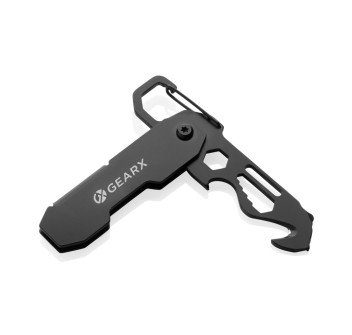 Attrezzo pieghevole EDC Gear X con moschettone FullGadgets.com