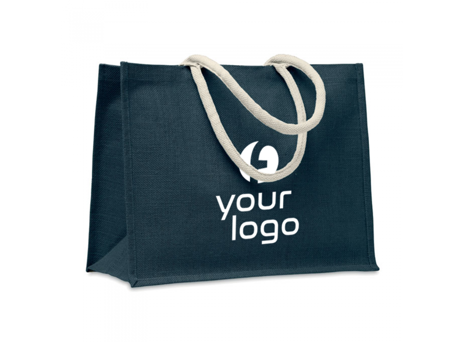 AURA - Borsa in iuta. Manici in cotone FullGadgets.com