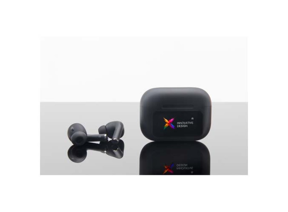 Auricolari ANC con custodia di ricarica e touchscreen interattivo SCX.design E26 FullGadgets.com