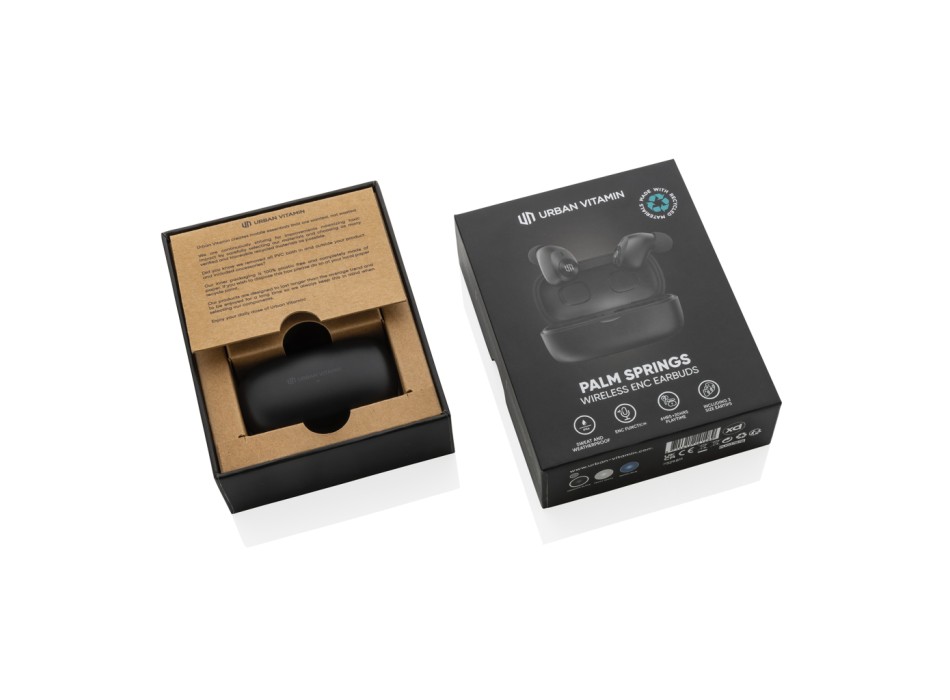 Auricolari ENC in rPlastica RCS Urban Vitamin Palm Springs FullGadgets.com