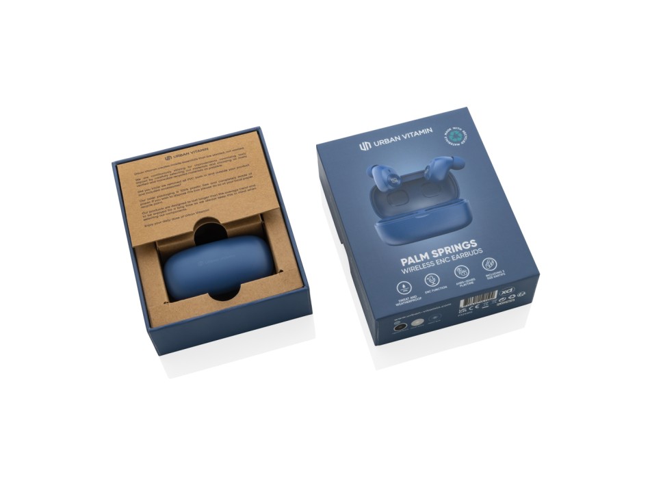 Auricolari ENC in rPlastica RCS Urban Vitamin Palm Springs FullGadgets.com