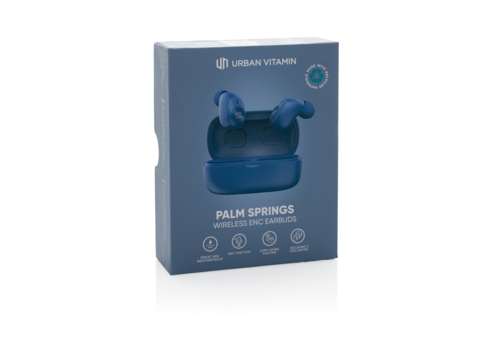 Auricolari ENC in rPlastica RCS Urban Vitamin Palm Springs FullGadgets.com