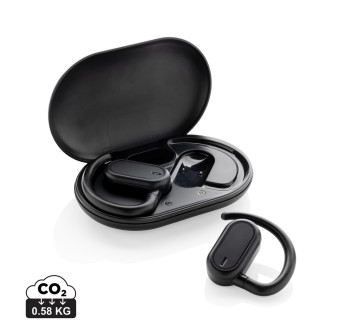 Auricolari Fitsound TWS open ear in plastica riciclata RCS FullGadgets.com