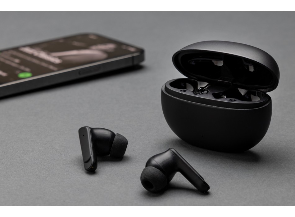 Auricolari ibridi ANC/ENC Prolink in plastica riciclata RCS FullGadgets.com